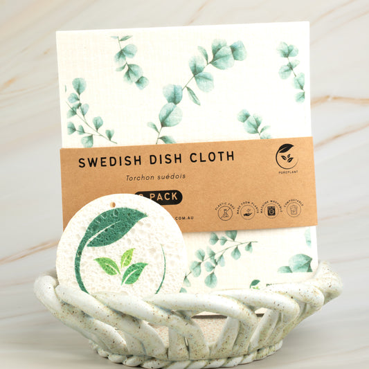 Sponge and Cloth Cleaning Duo