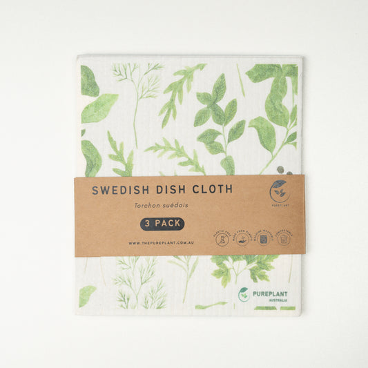 Swedish Dish Cloth - Herbal Green (3-Pack)