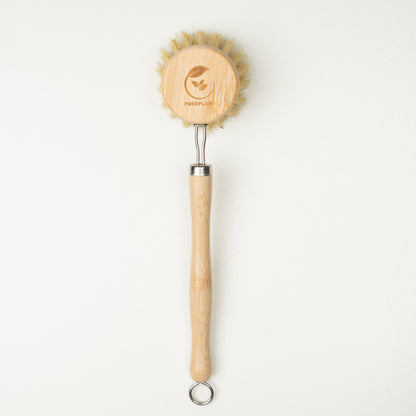 Refillable Long Sisal Dish Brush