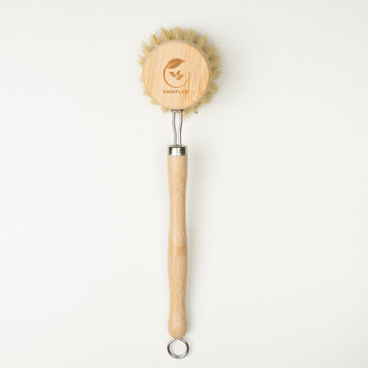 Refillable Long Sisal Dish Brush