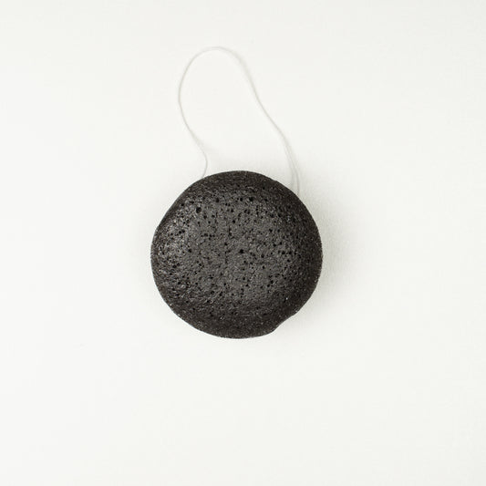 Konjac Facial Sponge - Charcoal-Infused